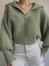 'Fable' Winged Sleeve Sweater - Celes Fashion